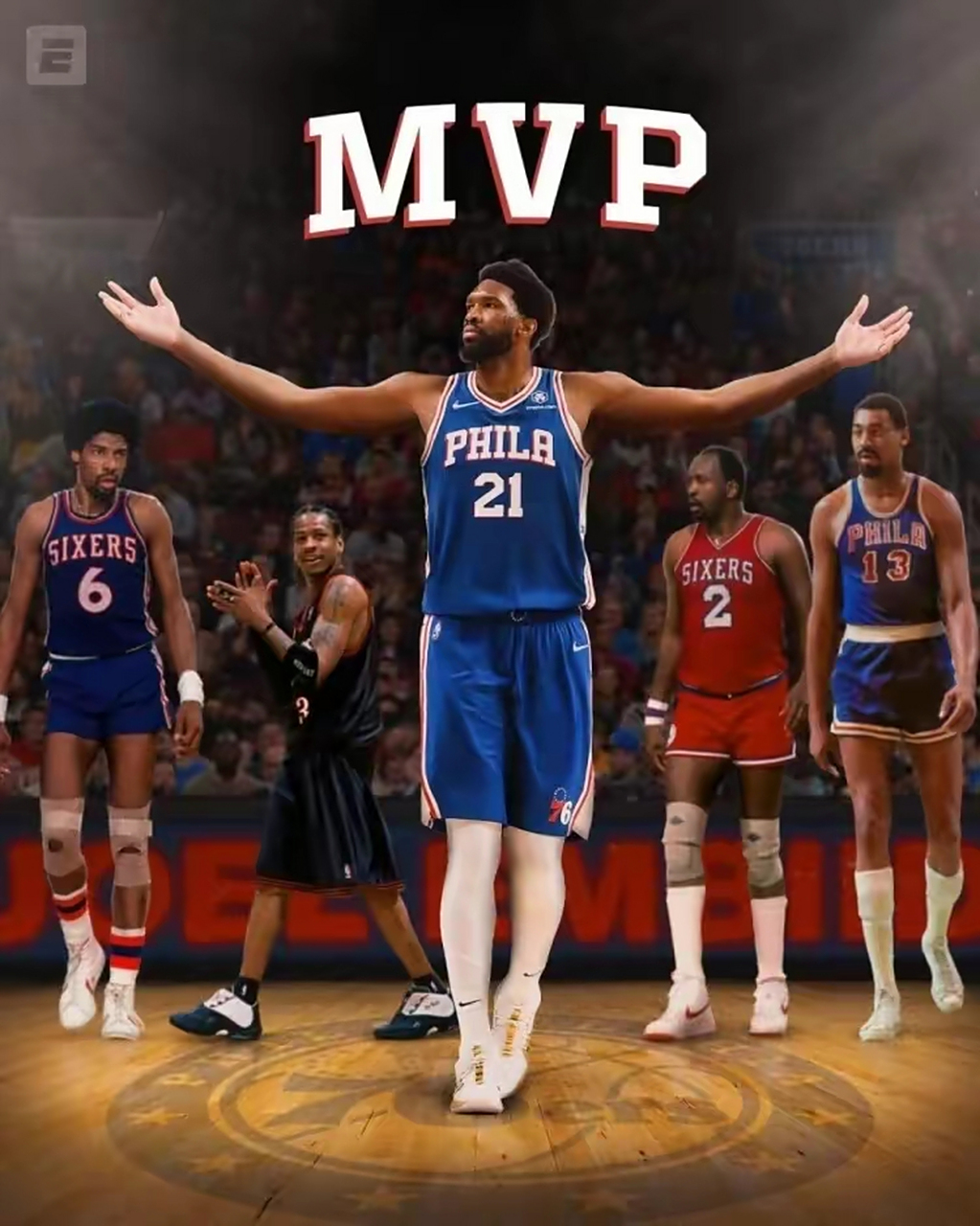 包含篮球巨星荣膺年度MVP，粉丝热议颁奖典礼的词条